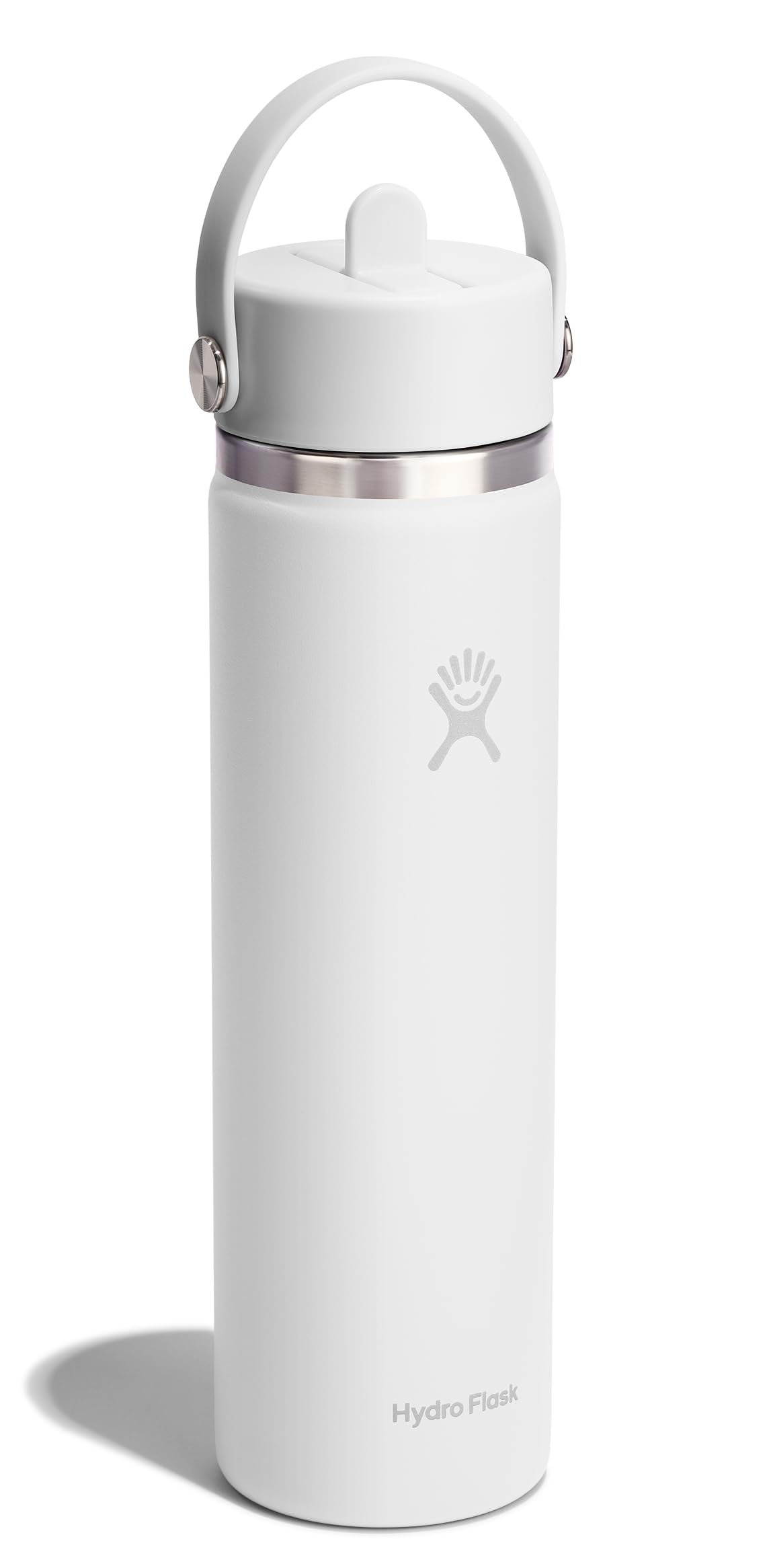 Hydro Flask 24oz WIDE MOUTH ホワイト ストロー 付き Amazon.co.jp: ハイドロフラスク(Hydro Flask) Wide Mouth Flex Straw